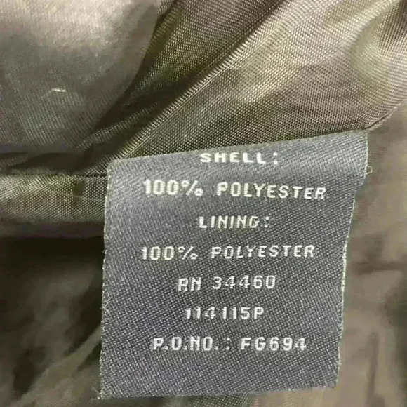 London fog mens black jacket xl - Picture 5 of 5